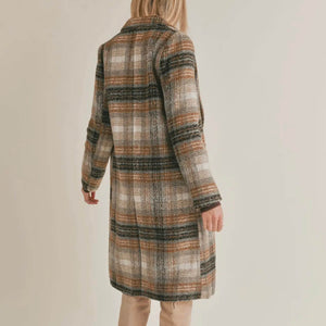 So Much to Love Plaid Coat