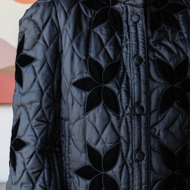 Quilted Flower Jacket