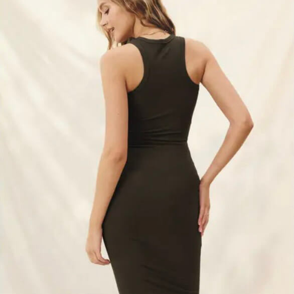 Slim Chance Racerback Midi Dress