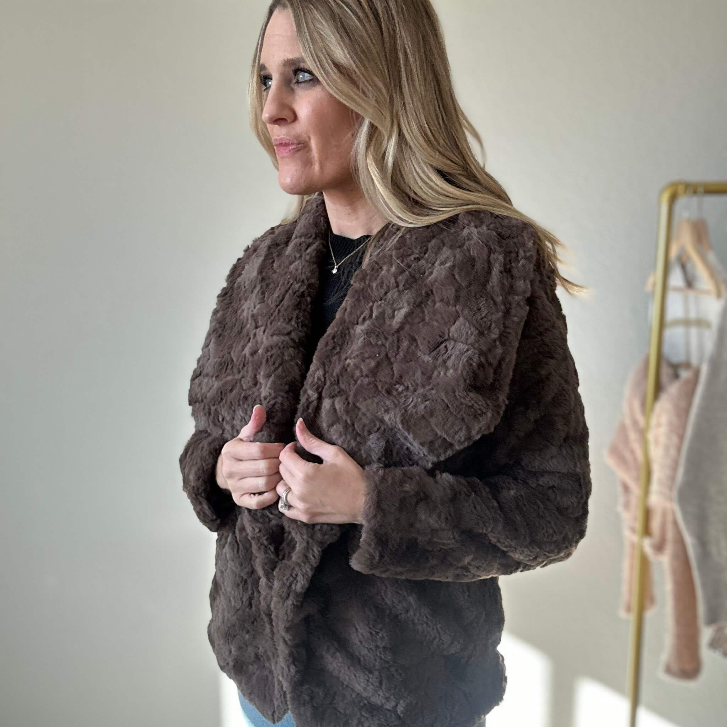 Faux Fur Coat