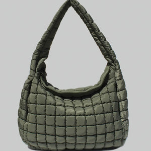 Cleo Slouchy Quilted Tote