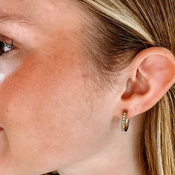 Gold Hoop Earrings