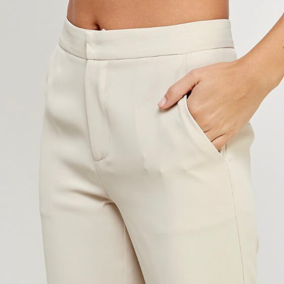 Oatmeal Flare Pants