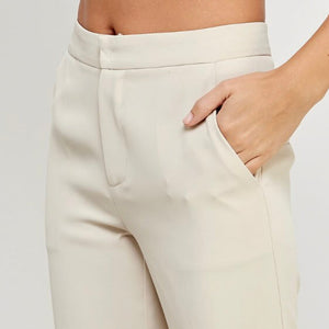 Oatmeal Flare Pants