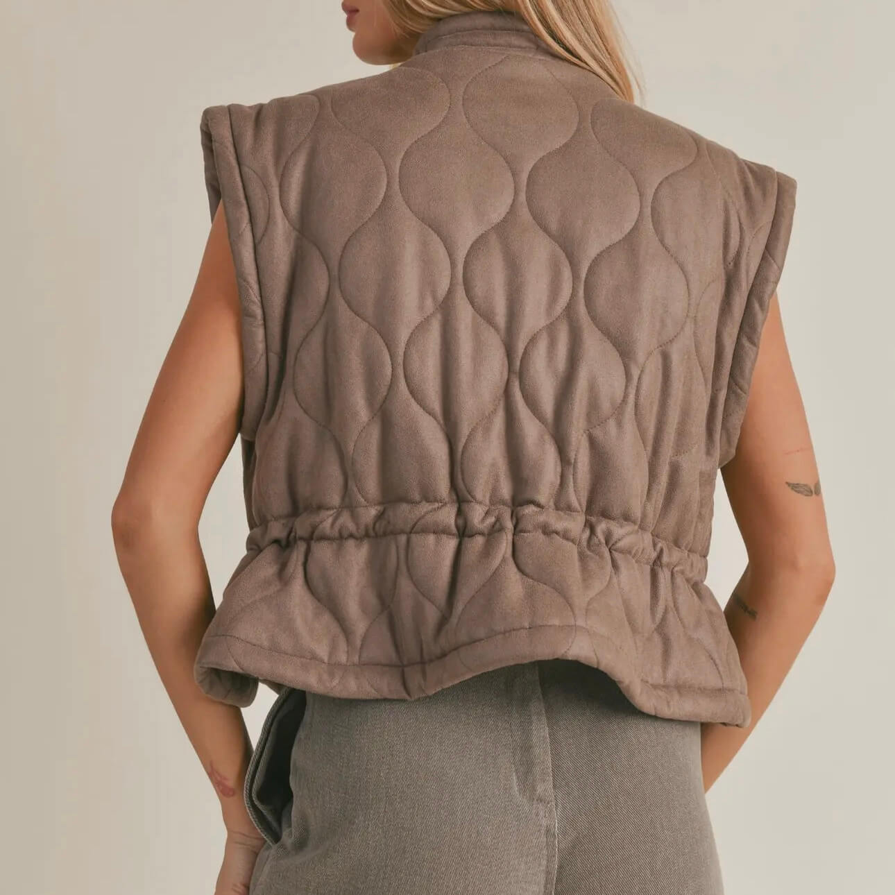 Hold On Quilted Puffer Vest