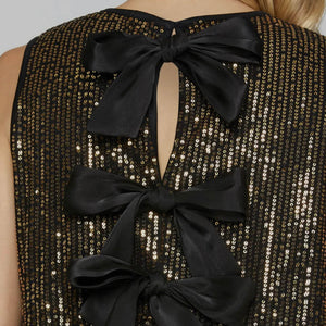 Sleeveless Sequin Flounce Dress thirdgenerationboutique Sleeveless Sequin Flounce Dress thirdgenerationboutique
