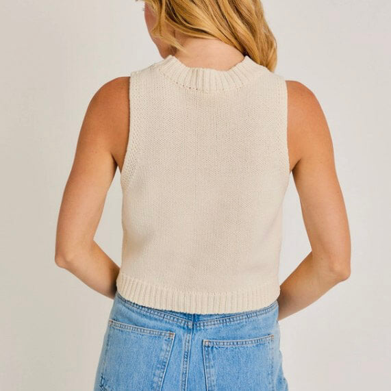 Ski Chunky Sleeveless Sweater