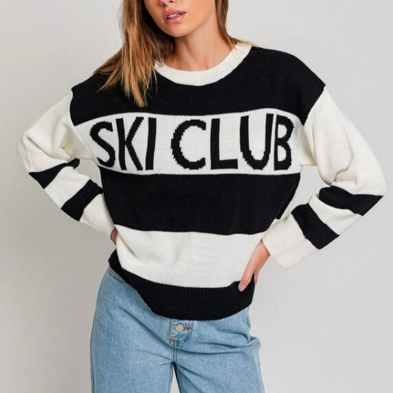 Ski Club Sweater