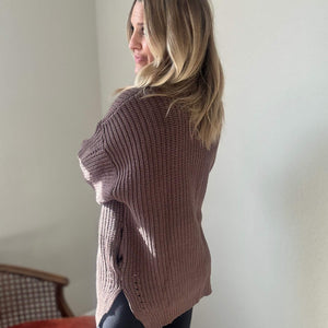 Knit Sweater Cardigan