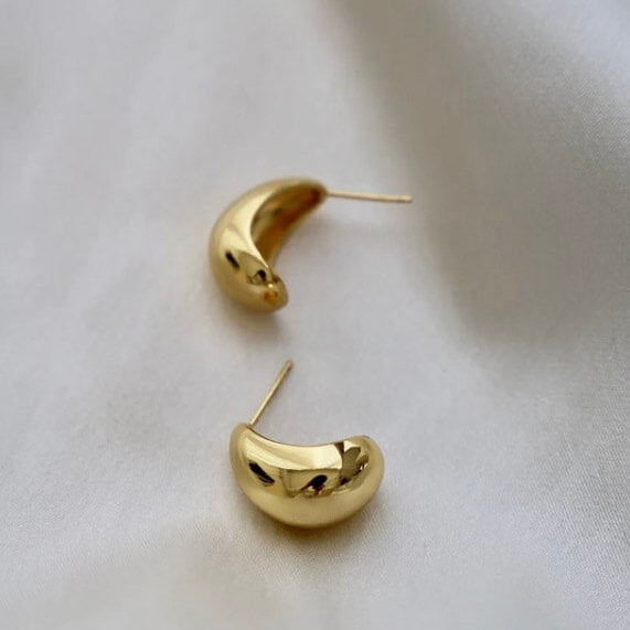 Mini Chunky Teardrop Studs